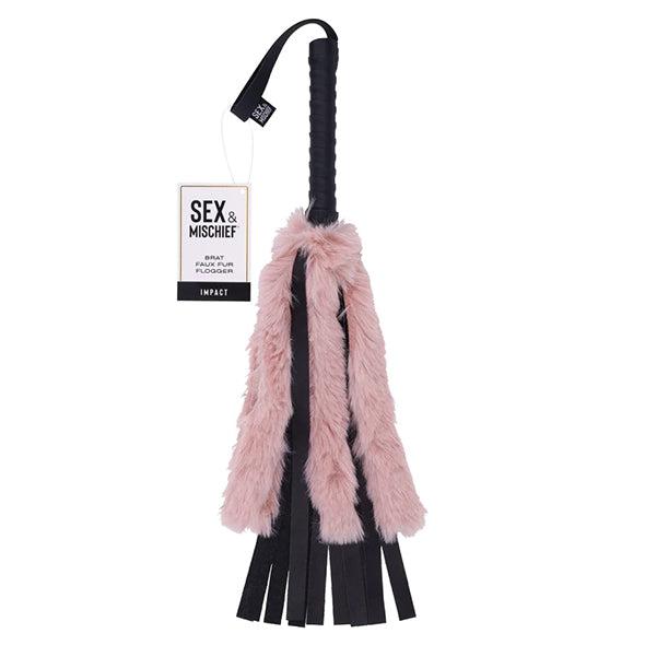 Sex & Mischief Faux Fur Flogger